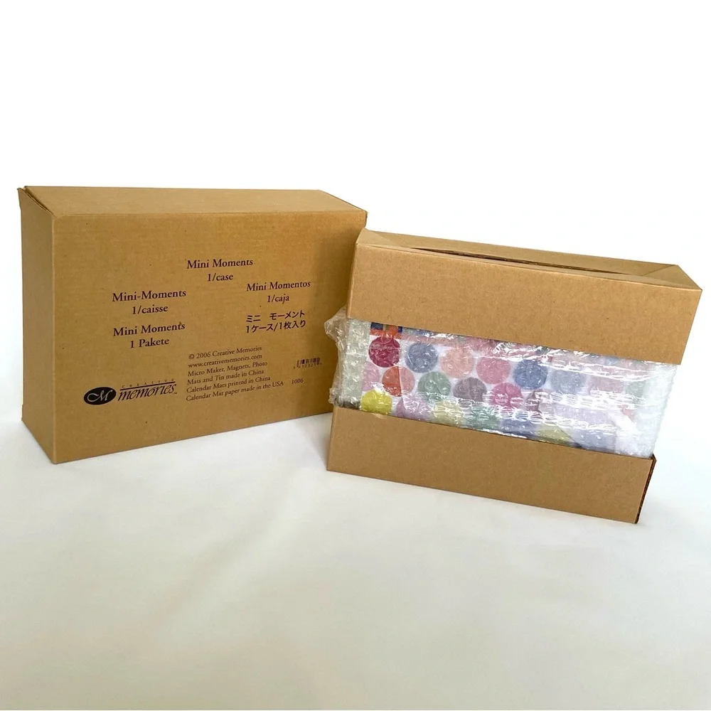 NIP Creative Memories Mini Moments Kit in Reusable Decorative Tin